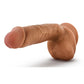 Dr. Skin Glide Self Lubricating Dildo with Balls
