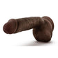 Dr. Skin Glide Self Lubricating Dildo with Balls