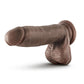 Dr. Skin Glide Self Lubricating Dildo with Balls