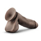 Dr. Skin Glide Self Lubricating Dildo with Balls