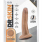 Dr. Skin Dr. Lucas Silicone Dildo with Suction Cup - Caramel - 5.5in