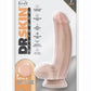 Dr. Skin Dr. Samuel Silicone Dildo with Balls and Suction Cup - Vanilla - 7in