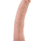 Dr. Skin Plus Posable Dildo - Vanilla - 7in
