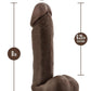 Dr. Skin Plus Posable Dildo with Balls
