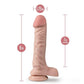 Dr. Skin Plus Posable Dildo with Balls