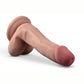 Dr. Skin Plus Posable Dildo with Balls and Suction Cup
