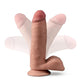 Dr. Skin Plus Posable Dildo with Balls and Suction Cup