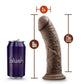 Dr. Skin Plus Thick Posable Dildo with Suction Cup