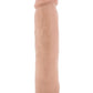 Dr. Skin Plus Thick Posable Dildo with Suction Cup - Vanilla - 9in