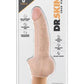 Dr. Skin Cock Vibe 12 Vibrating Dildo - Vanilla - 8in