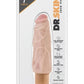 Dr. Skin Cock Vibe 9 Vibrating Dildo - Vanilla - 7in