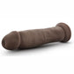 Dr. Skin Dildo - Chocolate - 9.5in