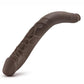 Dr. Skin Double Dildo - Chocolate - 16in