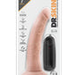 Dr. Skin Dr. Dave Vibrating Dildo with Suction Cup - Vanilla - 7in