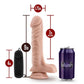 Dr. Skin Dr. James Vibrating Dildo with Balls and Remote Control