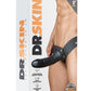 Dr. Skin Hollow Strap-On with Dildo - Black - 6in