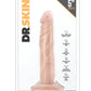 Dr. Skin Mini Dildo - Flesh/Vanilla - 5in