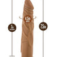 Dr. Skin Realistic Cock Basic 7.5 Dildo