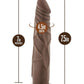 Dr. Skin Realistic Cock Basic 7.5 Dildo