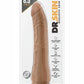 Dr. Skin Realistic Cock Basic 8.5 Dildo - Caramel - 8.5in