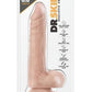 Dr. Skin Stud Muffin Dildo - Flesh/Vanilla - 8.5in