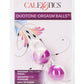 Duotone Orgasm Kegel Balls - Multicolor/Purple/White