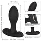 Eclipse Slender Probe Silicone USB Rechargeable Anal Plug Waterproof
