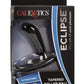 Eclipse Tapered Roller Ball Probe Silicone USB Rechargeable Anal Plug Waterproof - Black - 4in