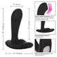 Eclipse Tapered Roller Ball Probe Silicone USB Rechargeable Anal Plug Waterproof