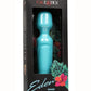 Eden Wand Silicone Vibrating Wand Massager - Blue/Teal