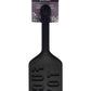 Edge Fuck Toy Silicone Paddle - Black