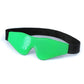 Electra Play Things Pu Leather Blindfold - Green