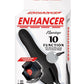 Enhancer Blow Job Teaser Rechargeable Silicone Masturbator - Black