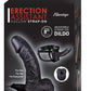 Erection Assistant Hollow Strap-On - Black - 8in
