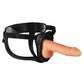Erection Assistant Hollow Strap-On - Vanilla - 9.5in