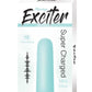 Exciter Mini Vibe Rechargeable Silicone Vibrator - Aqua/Green