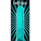 Fantasia Upper Dildo - Teal - 8in