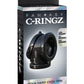 Fantasy C-Ringz Rock Hard Cock Pipe Cock Ring - Black