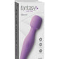 Fantasy For Her Silicone Body Massage Her Rechargeable Waterproof - Purple - 6.25in