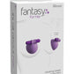 Fantasy For Her Silicone Vibrating Breast Suck-Hers Waterproof - Purple