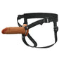 Fantasy X-Tensions Elite Silicone Dual Density Hollow Strap-On - Caramel - 6in
