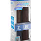 Fantasy X-Tensions Elite Silicone Vibrating 9in Sleeve with 3in Plug and Remote - Chocolate