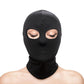 Fetish and Fashion Eyes Hood - Black - One Size