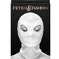 Fetish and Fashion Eyes Hood - White - One Size