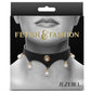 Fetish and Fashion Jezebel Collar - Black/Gold