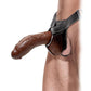 Fetish Fantasy Extreme Hollow Strap-On Dildo and Harness