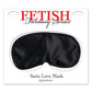 Fetish Fantasy Satin Love Mask - Black