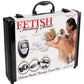Fetish Fantasy Series Deluxe Shock Therapy Travel Kit - Black/Silver