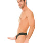 Fetish Fantasy Series For Him Or Her Hollow Strap-On Dildo and Adjustable Harness