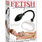 Fetish Fantasy Series High Intensity Pussy Pump - Black/Clear